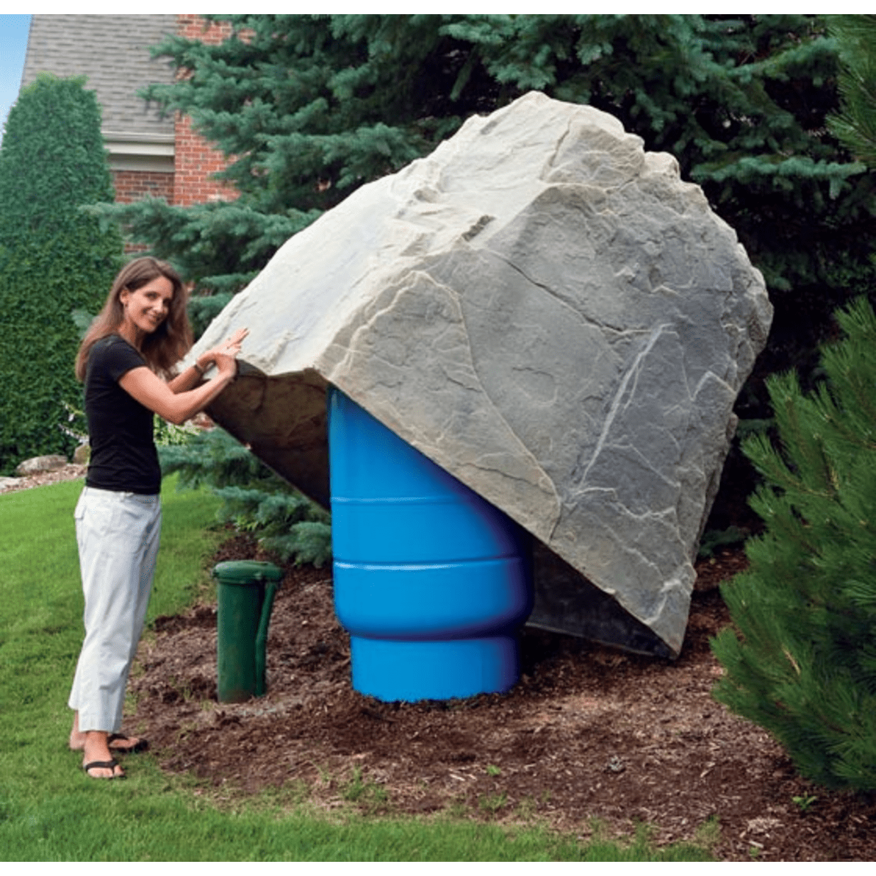 Mock Rock, Model 114-FS, Fieldstone
