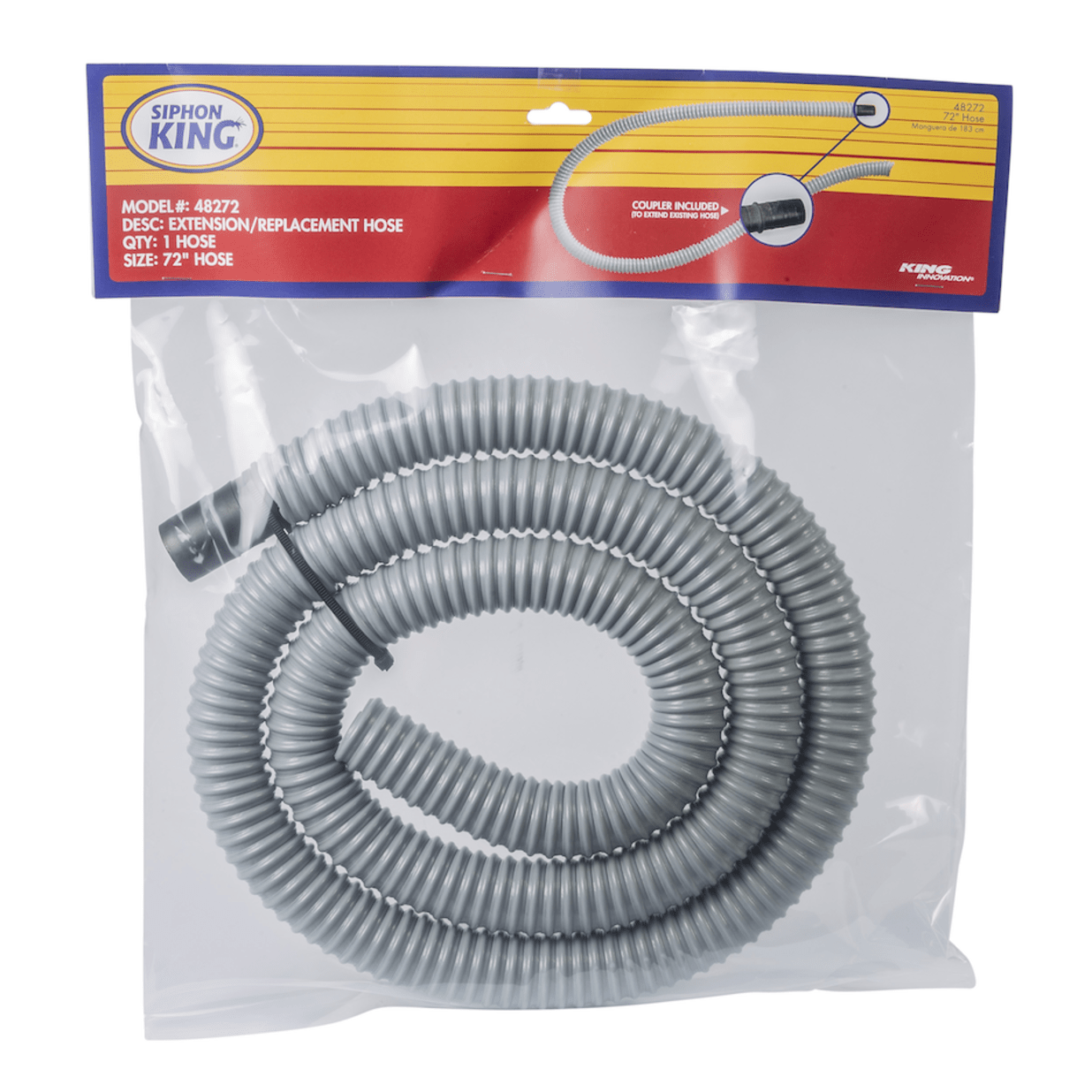 48272  Siphon King 72" Replacement Hose