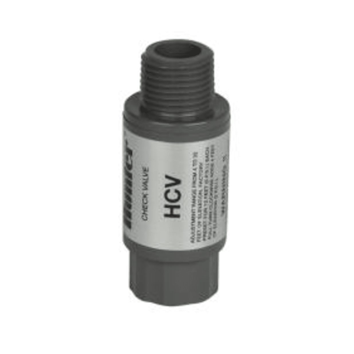 HC-50F-50M; HCV Check Valve, ½" female inlet x ½" male outlet
