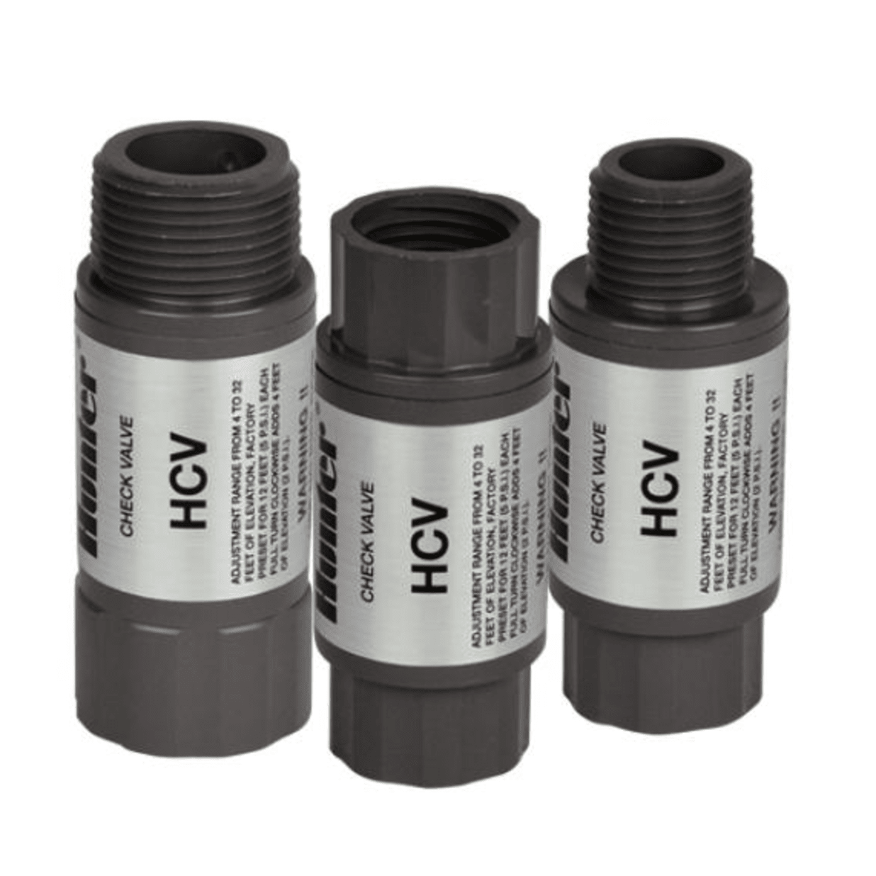 HC-50F-50M; HCV Check Valve, ½" female inlet x ½" male outlet