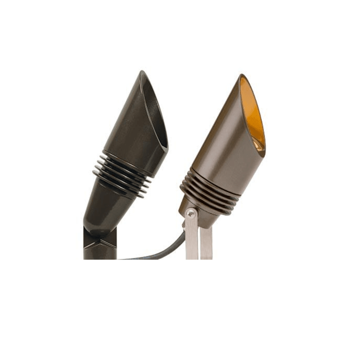 FB-3LED-FB, FB LED Up Light, Flat Black Aluminum Housing  4.2W 2700K 23 Degree