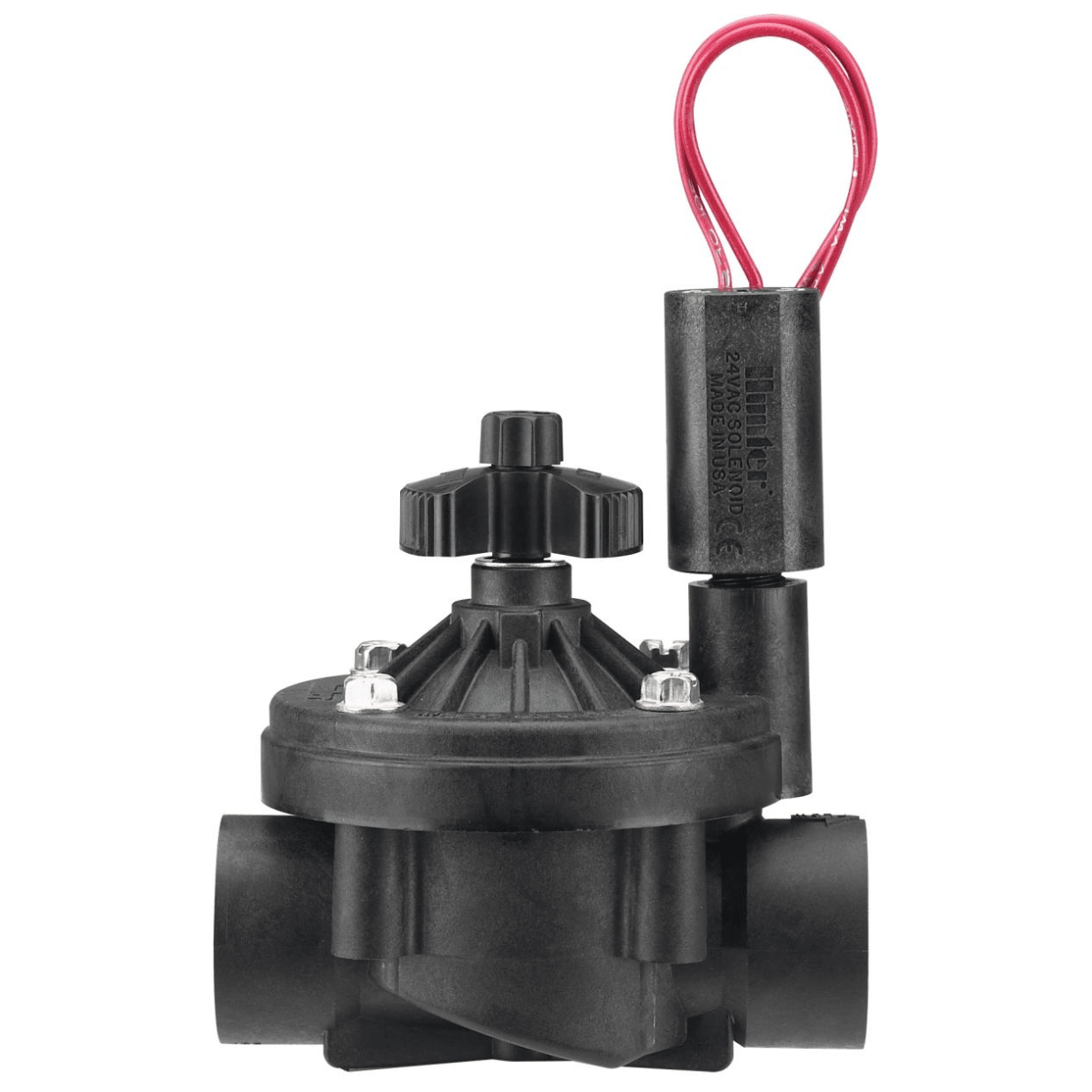 ICV-101G, ICV Valve, 1" glass-filled nylon globe valve with flow control