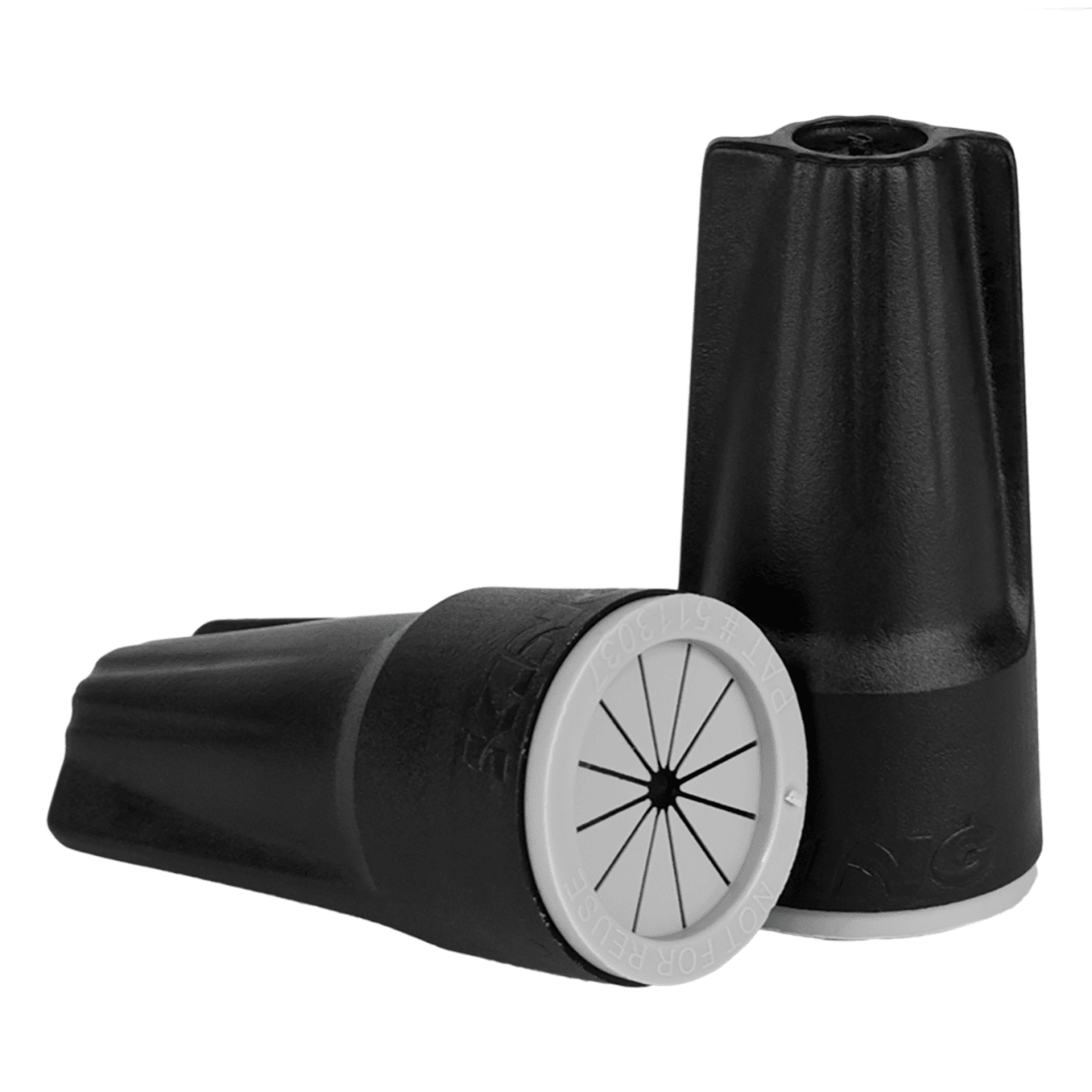Medium Waterproof Wire Connectors, Black/Gray (20 pc) (#61235)