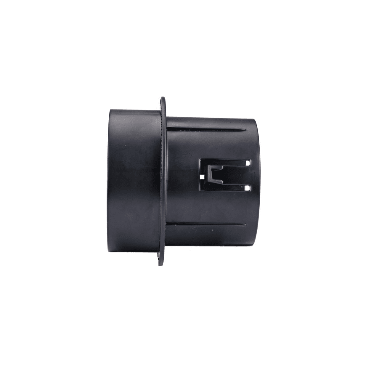 1241, Black Adapter Connects Pop-Up Drainage Emitter with Elbow to 3" & 4" Drain Pipes