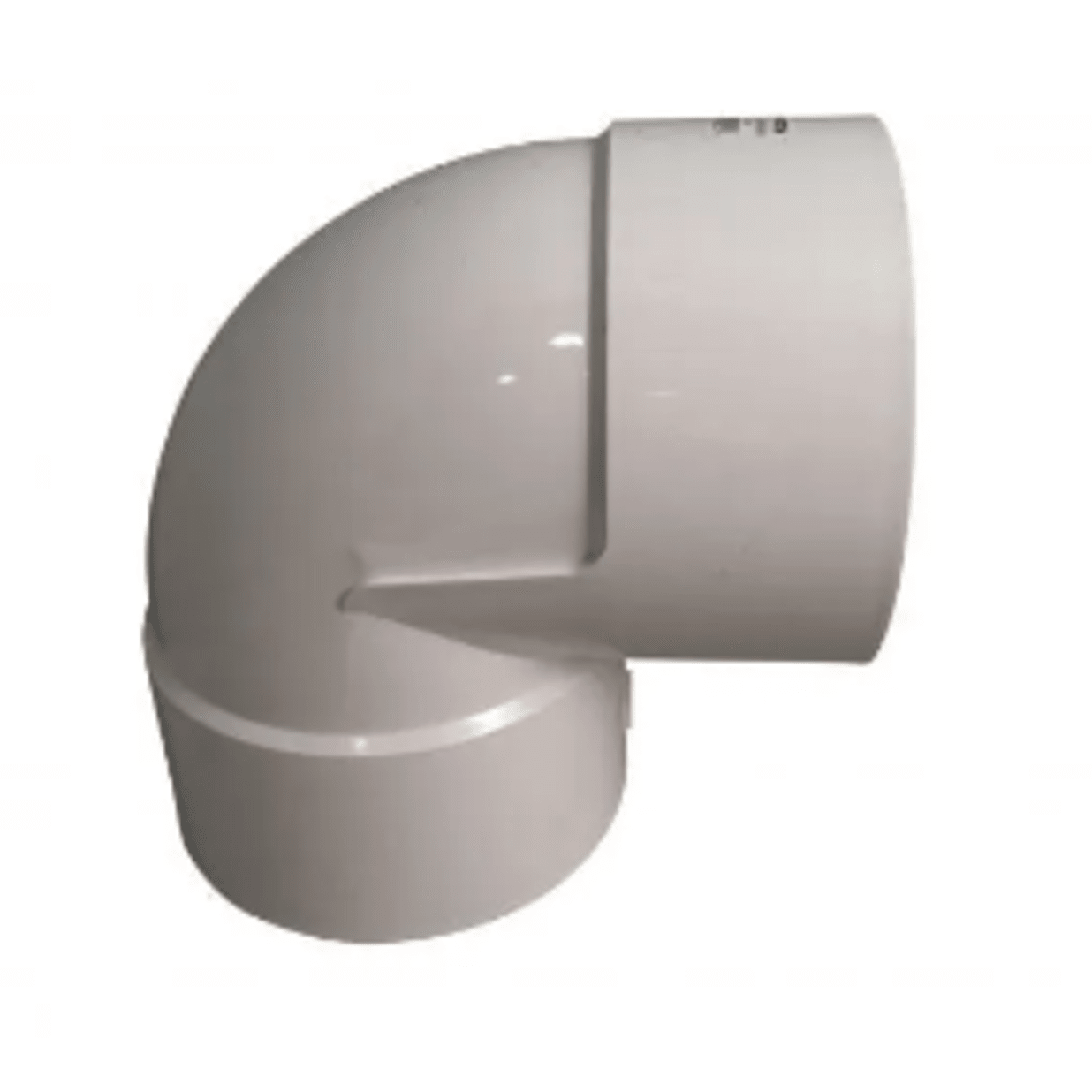 6P02, 6" PVC 90-degree Elbow