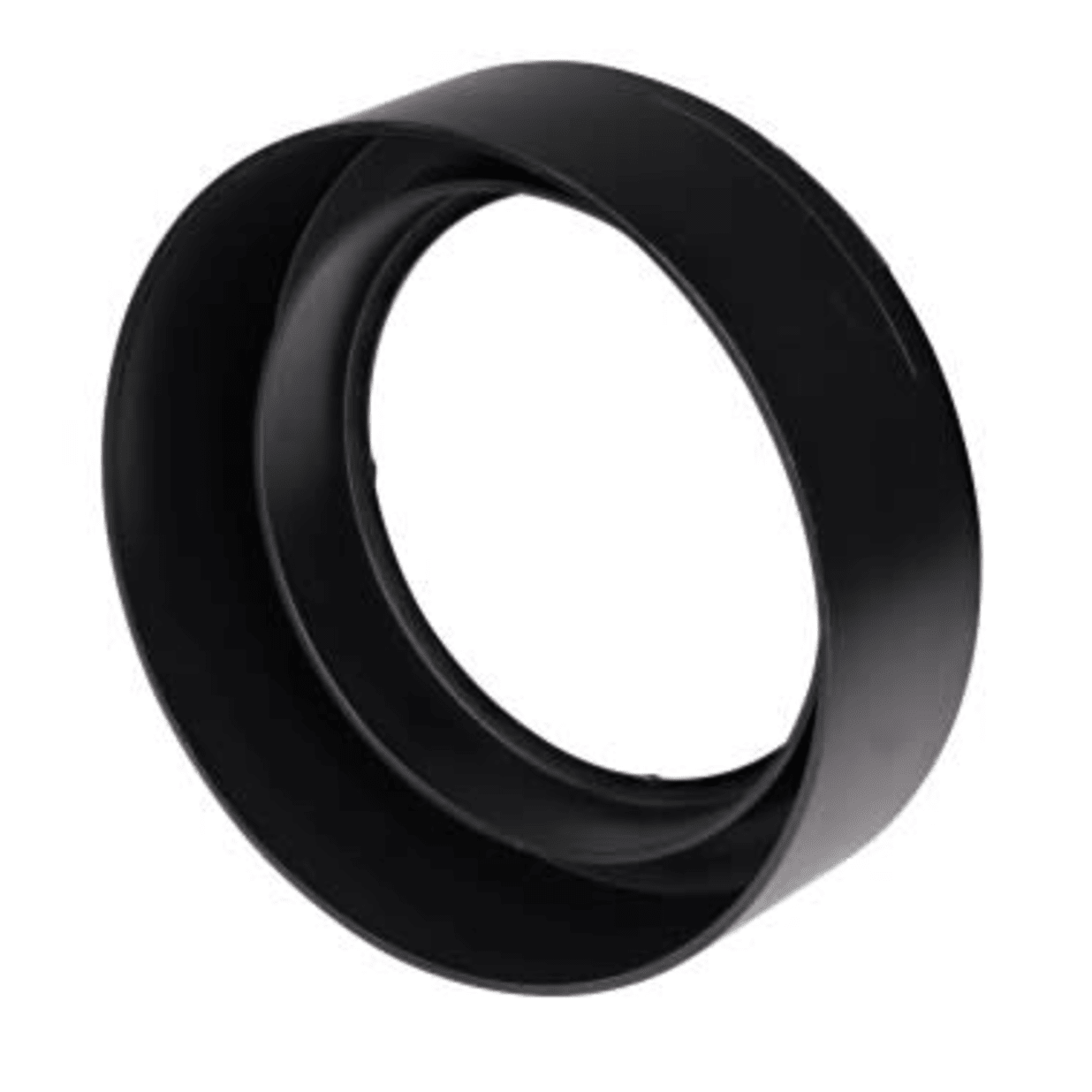 Black Outlet Adapter for Catch Basin Drain, Connects to 8" Drain Pipes