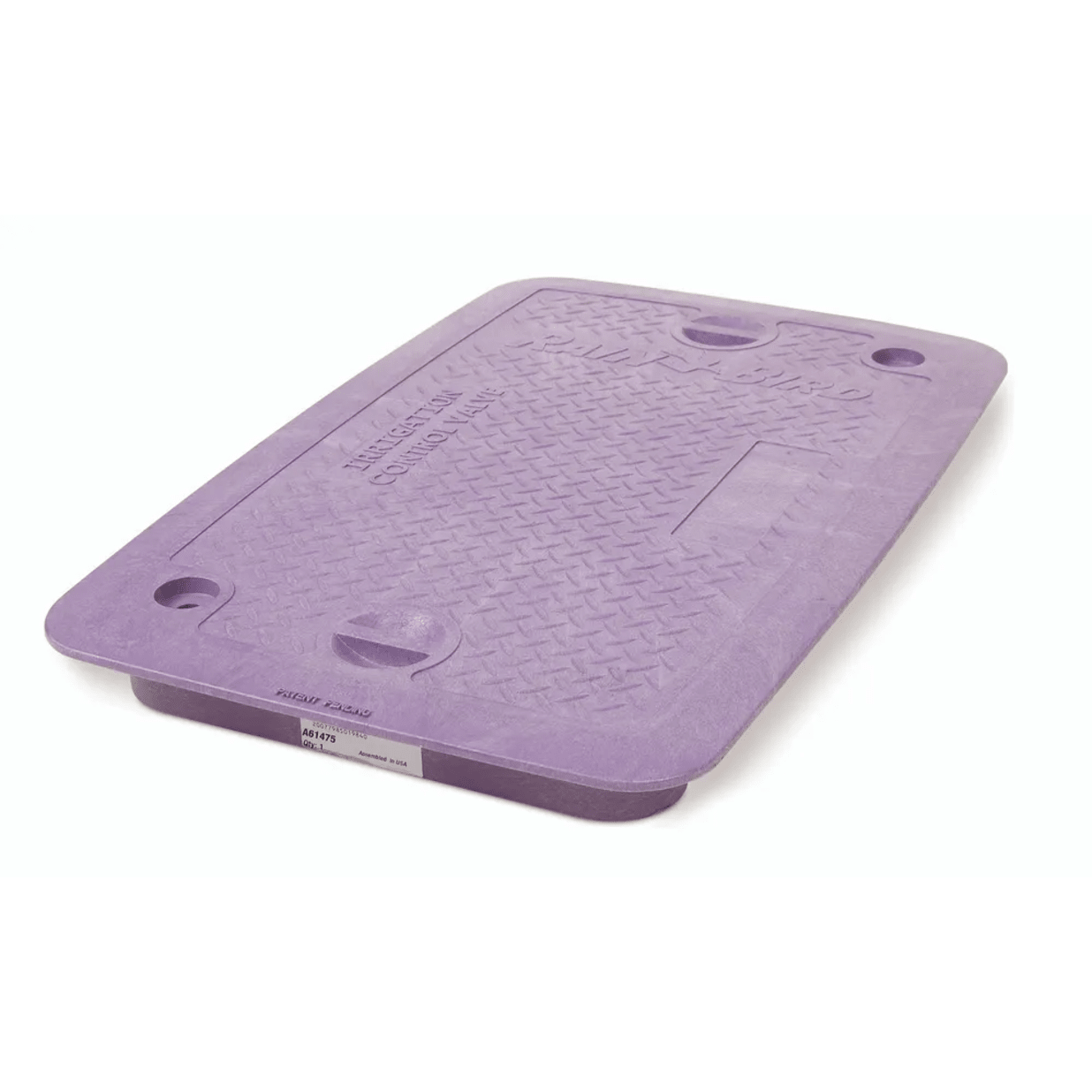 VBSTDPL, Standard Valve Box Purple Lid