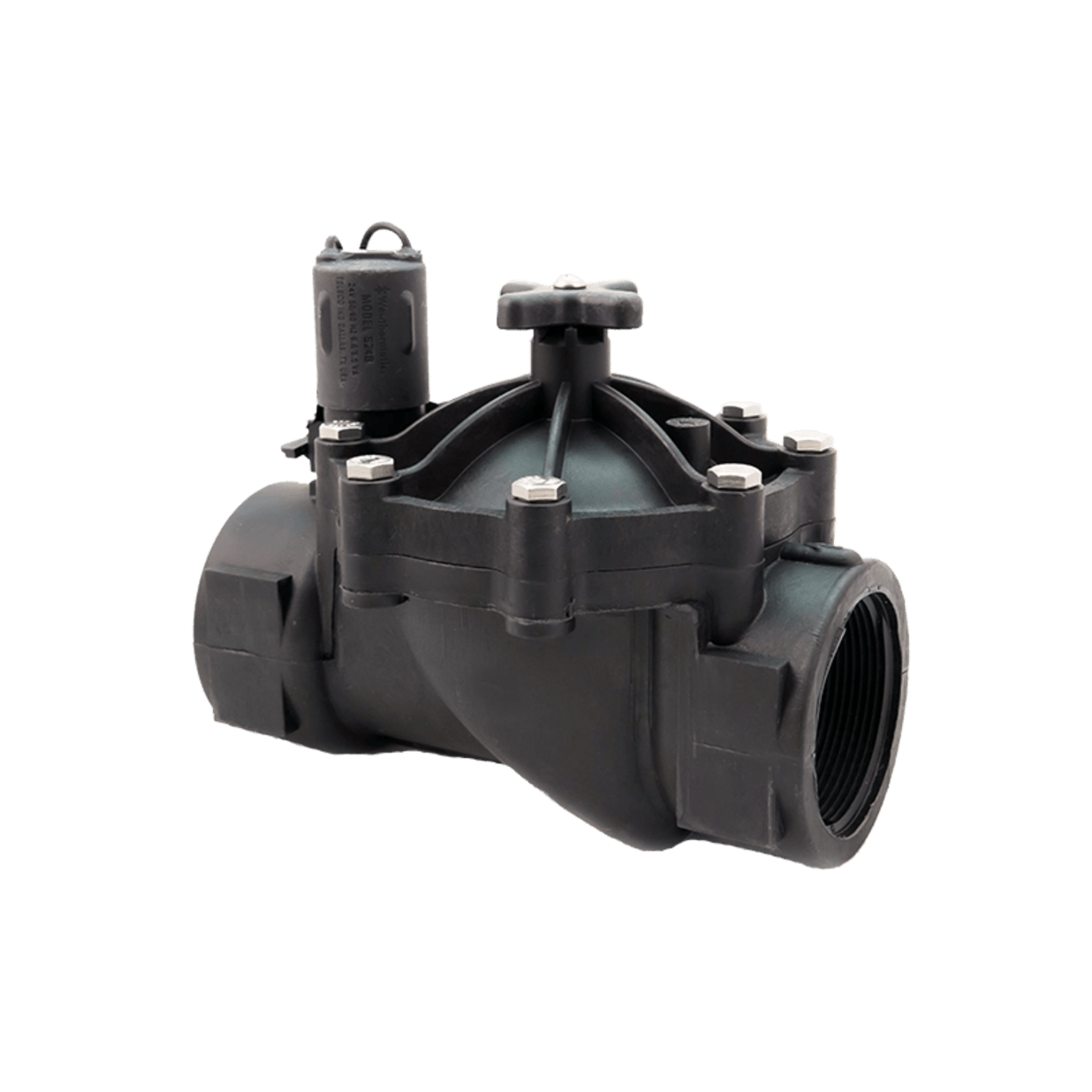 MAX-DW-20, 2" Black Bullet Max 24 VAC Dirty Water Valve