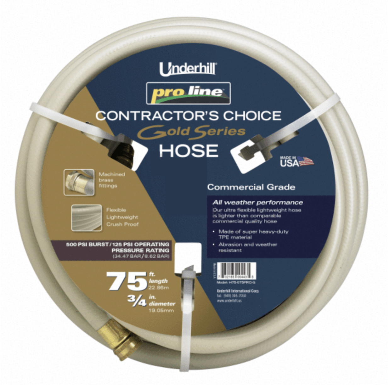 Proline Gold Series .75" X 75' Hose