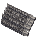 4' Silver Dark Gray Automatic Pool Cleaner Hose, 5 Pack