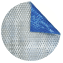28' Round Blue/Silver Spaceage Solar Cover