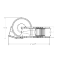 Tsunami Pool Slide, Grey