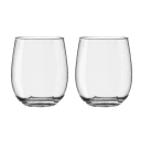 Shatterproof Pool & Spa Safe Stemless Wine Drink Tumbler Goblet, 2 Per Pack