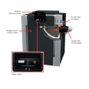 Pool Heater, 266K BTU, Natural Gas, Digital IID, Copper Heat Exchanger P-R266A-EN-C