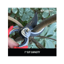 Forged Pro Cut Bypass Pruner – 1 in