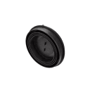 6" Black Outlet Plug for Catch Basin Drain (plug only)