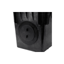 6" Black Outlet Plug for Catch Basin Drain (plug only)