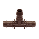 17mm Barb X Barb Tee