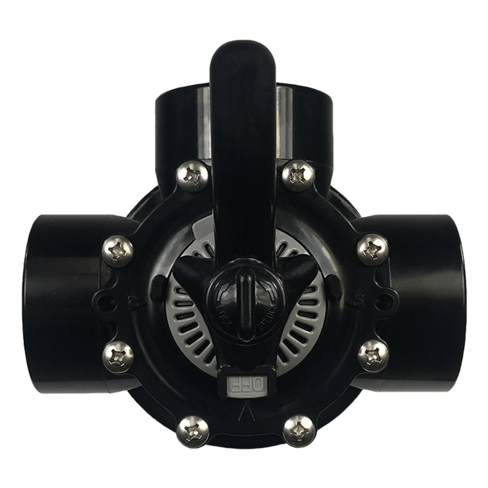 CMP Black CPVC 3-Way Diverter Valve 2