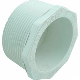 3in PVC Plug MPT