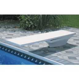 8' Flyte Deck Diving Board & Stand - Taupe