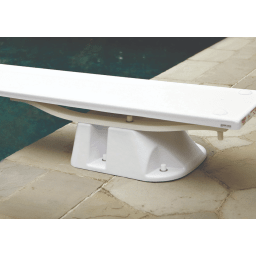 Salt Pool Fiberglass Jump Base Only - Taupe