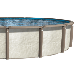 Azor 24' Round, 54" Deep Above Ground Pool