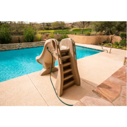 SlideAway Removable Pool Slide - Gray