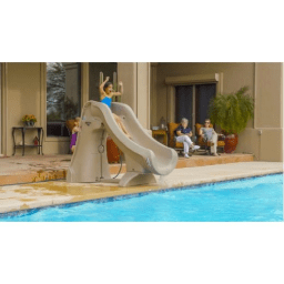 SlideAway Removable Pool Slide - Gray
