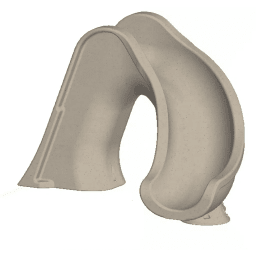 Splash Water Slide Right Turn, Sandstone