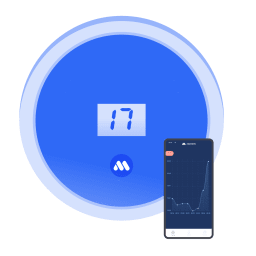 Digital WiFi Connect Pool Filter Pressure Gauge