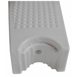 20" x 4" White Plastic Step Tread
