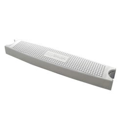20" x 4" White Plastic Step Tread