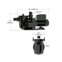 Raypak 018197  Protege Rpvsp1 1.5Hp Vsp Ag Pump