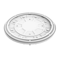 20" White Superflow 360 Pebble Top Main Drain With Sump