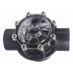 Hydroseal Black Cpvc Serviceable Check Valve 180 2" Socket X 2.5" Spigot