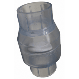 Hydroseal Swing Check Valve; 2" Clear