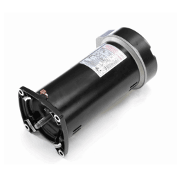 1.65HP Square Flange Pool And Spa Pump Motor; 3450 Rpm 48Y; Threaded Shaft