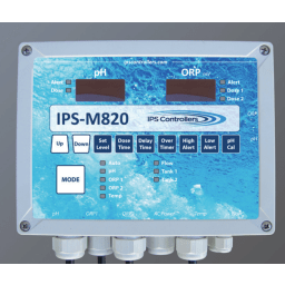 Automated Dual ORP and pH Controller for Muriatic Acid or CO2