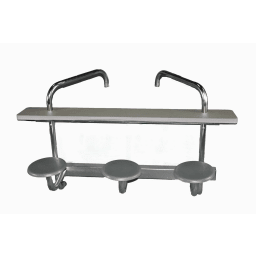 3 Seat Swim-Up Bar, Copper Vein Frame, Granite Sand Top