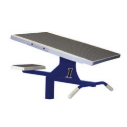 Velocity Single Post with Track Start Standard Mount Step with TrueTread