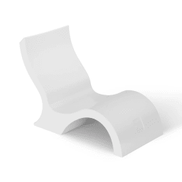 White Signature Lowback Chair