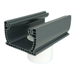 PVC Down Adapter Fitting for Flowmaster Commercial Drain