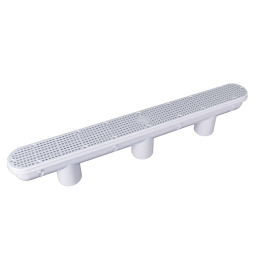 32"  VGB Channel Drain And Sump, Dark Gray