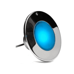 ColorSplash XG-W 300 LED 120V Polished Pool Light with 30' Cord, LPL-F1CW-120-30-P