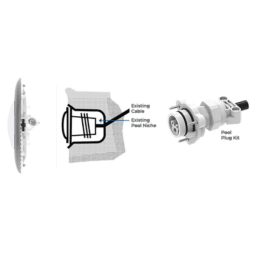 Multi-Color Vivid 360 Jandy Pool Light with Plug Kit 12V 30W