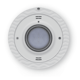 Multicolor Lite Star SwimQuip Retrofit LED Pool Light with White Trim Ring 12V 17W