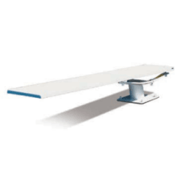 S.R. Smith  Cantilever Jump Stand With 6' Taupe Frontier III Board