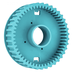 Turquoise Front Wheel