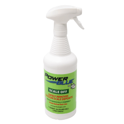 Quart Bottle Power Blue Scale Off